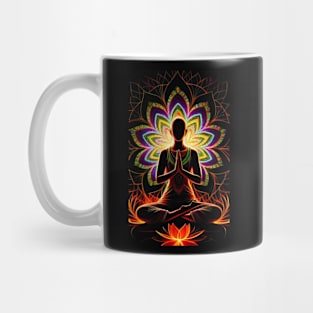 Yoga l Inner Peace l Meditation l Aum Mug